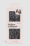 Kitsch Satin Heatless Curling Set Charcoal