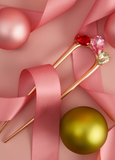 Kitsch French Hair Pin Holiday Gems