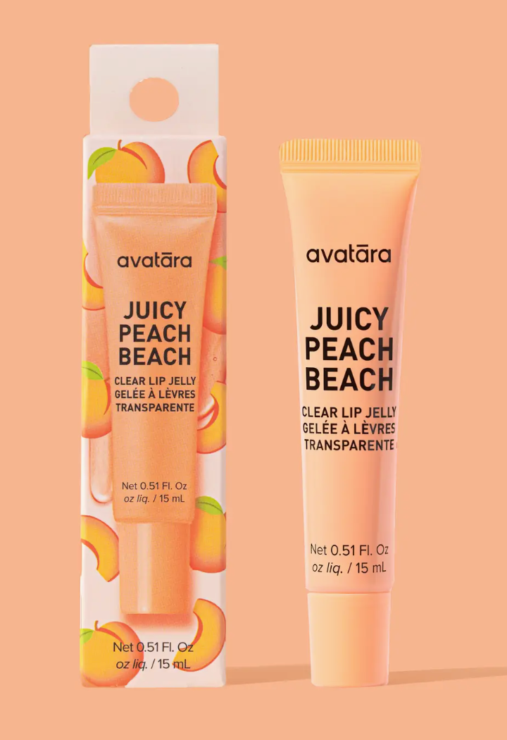 Avatara Clear Lip Jelly Peach