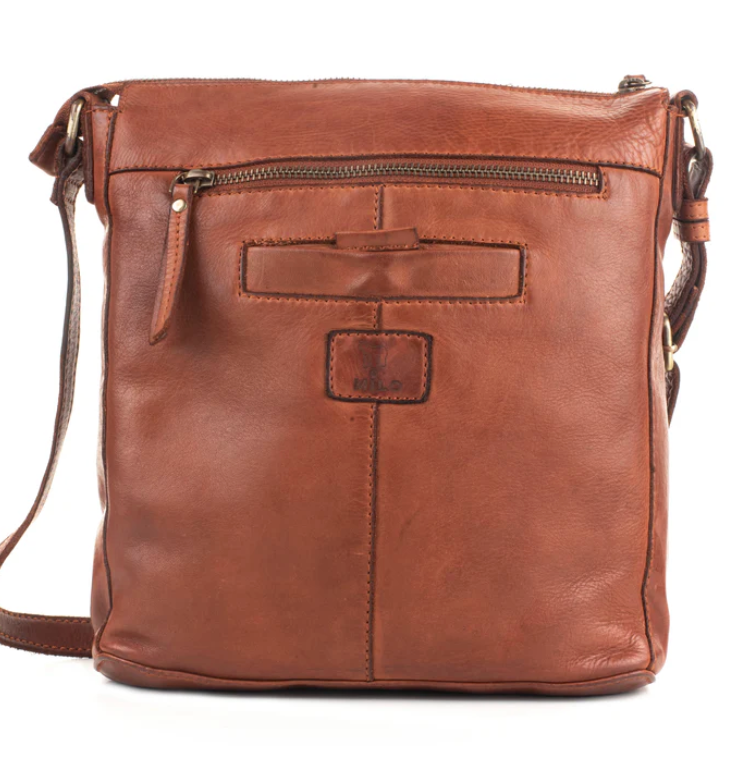 MILO Handbags Luna In Cognac