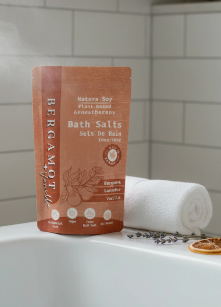 Natura Soylights Bath Soak Bergamot Vanilla