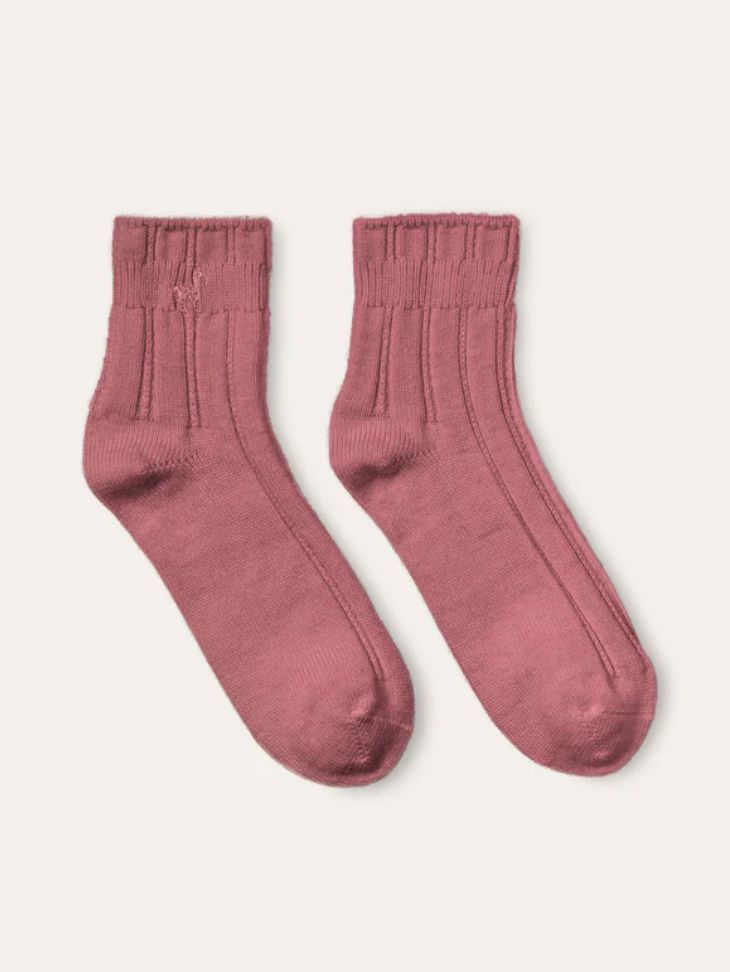 Pokoloko Vivian Alpaca Socks Sweet Pea