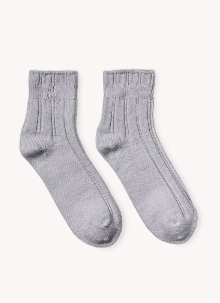 Pokoloko Vivian Alpaca Socks Grey