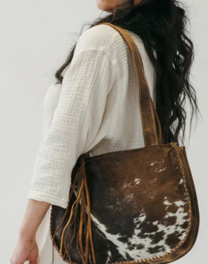 Pokoloko Dixie Bag Leather & Hairon