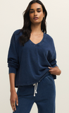 Z Supply Delphine Sweatshirt Indigo