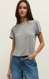Z Supply Tourist Tee Classic Heather Grey