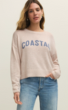 Z Supply Sienna Coastal Sweater Light Oatmeal