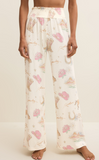 Z Supply Dawn Pant Desert Rose Vanilla Ice