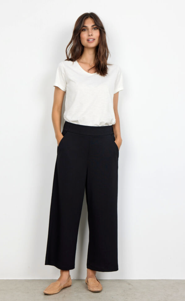 Soyaconcept Siham Crop Pant Black