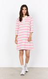 Soyaconcept Barni Stripe Dress Rapture Rose