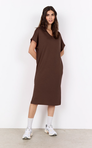 Soyaconcept Banu Dress Hot Fudge