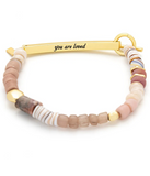 Scout Hidden Message Bracelet Loved