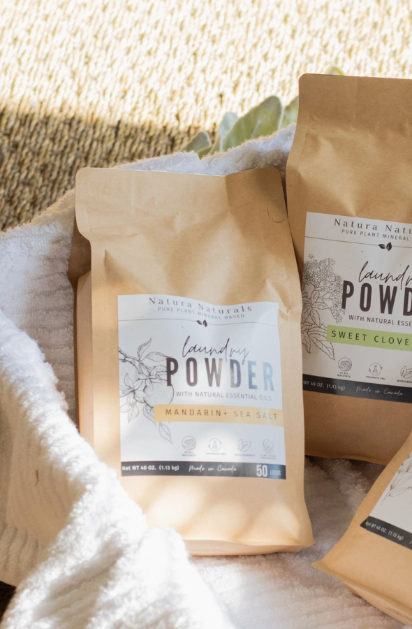 Natura Soylights Laundry Powder Saltwater Mandarin