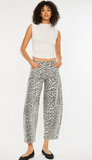 KanCan Xena High Rise Horseshoe Pant Leopard