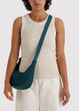Baggu Small Nylon Crescent Bag Deep Sea