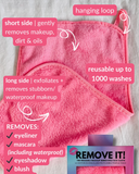 Cloud Nine Collective Remove It Makeup Remover Cloth Pink