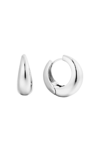 Zoe Jewelry Eden Hoops Silver