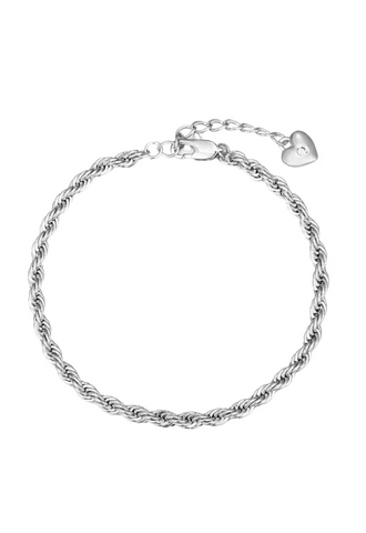 Zoe Jewelry Amore Bracelet Silver