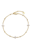 Zoe Jewelry Wildflower Bracelet Gold