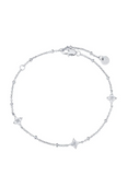 Zoe Jewelry Wildflower Bracelet Silver
