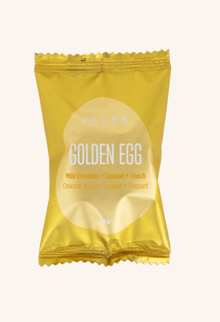 JACEK Caramel Milk Chocolate Egg