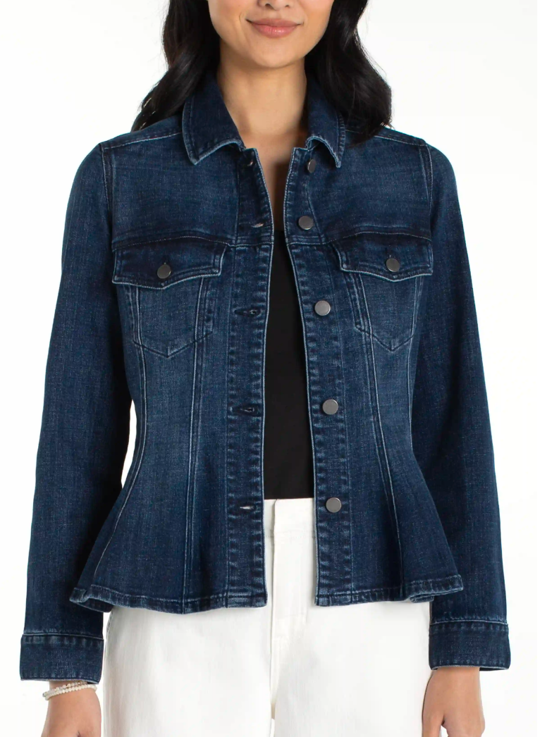 Liverpool Fit & Flare Trucker Jacket Delacey