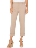 Liverpool Kelsey Crop Trouser Biscuit Tan