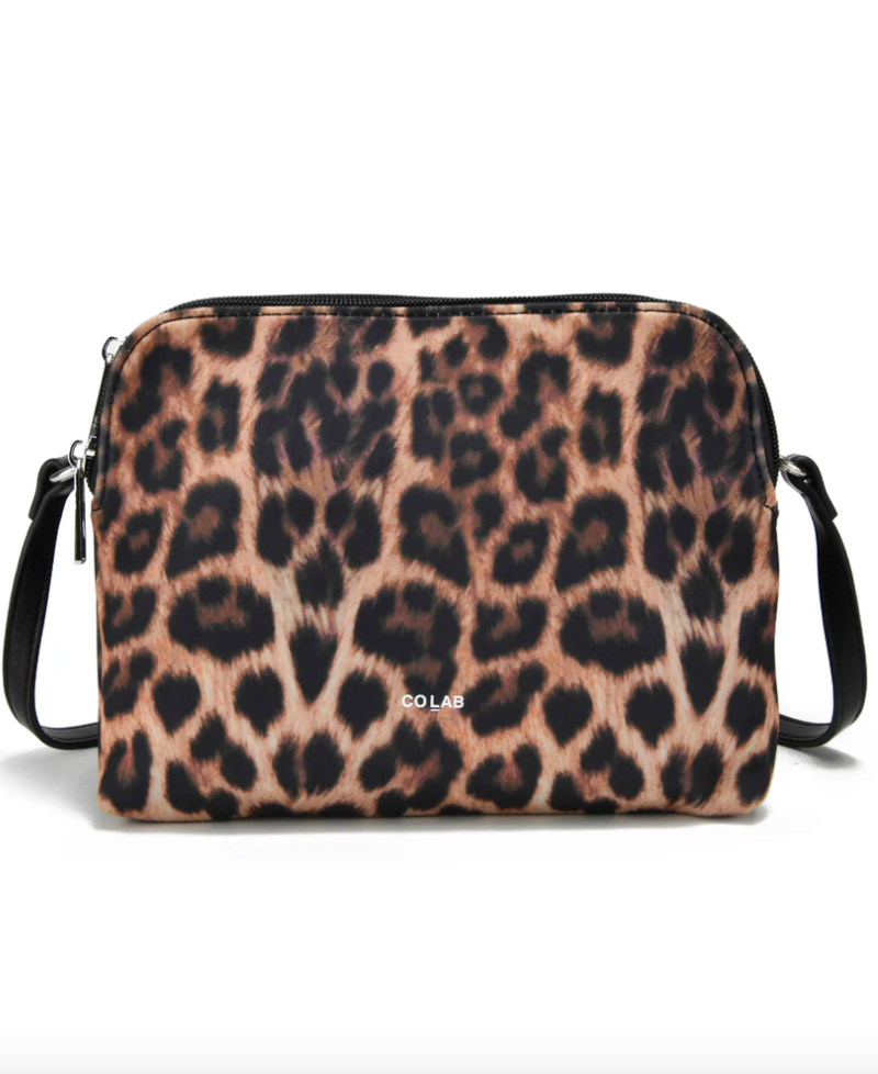 CO LAB Micah Triple Crossbody Leopard