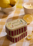 Paddywax Bistro Printed Tin Candle Meyer Lemon