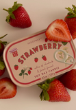 Paddywax Bistro Printed Tin Candle Strawberry