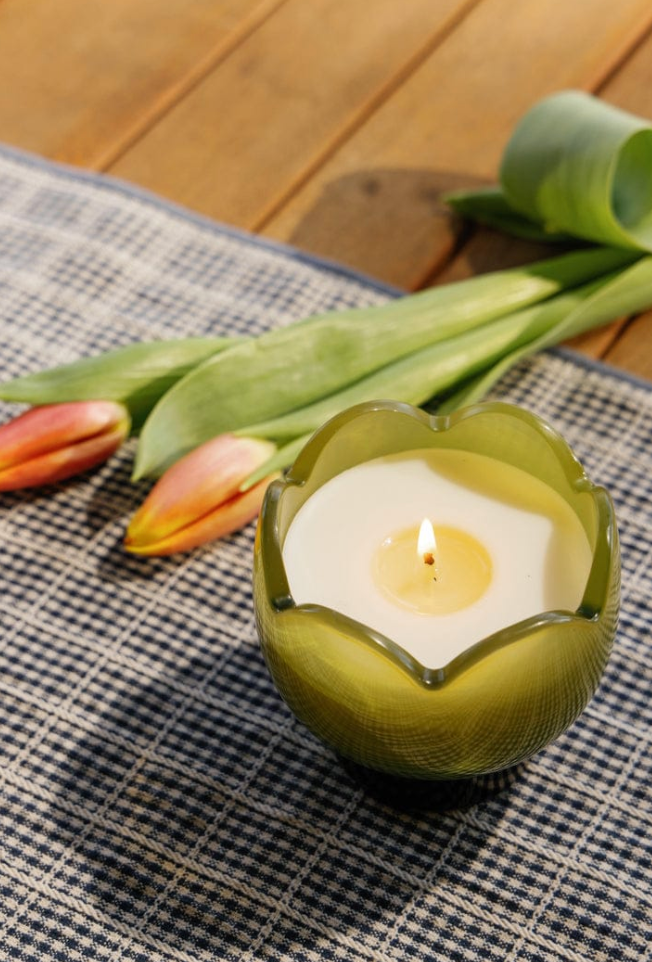 Paddywax Tulip Candle Verbena & Lemongrass