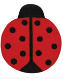 Danica Felted Trivet Ladybugs