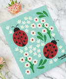 Danica Swedish Dishcloth Ladybugs