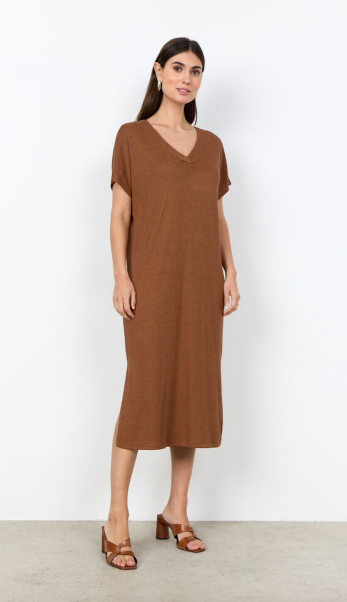 Soyaconcept Delia Knit Dress Toffee