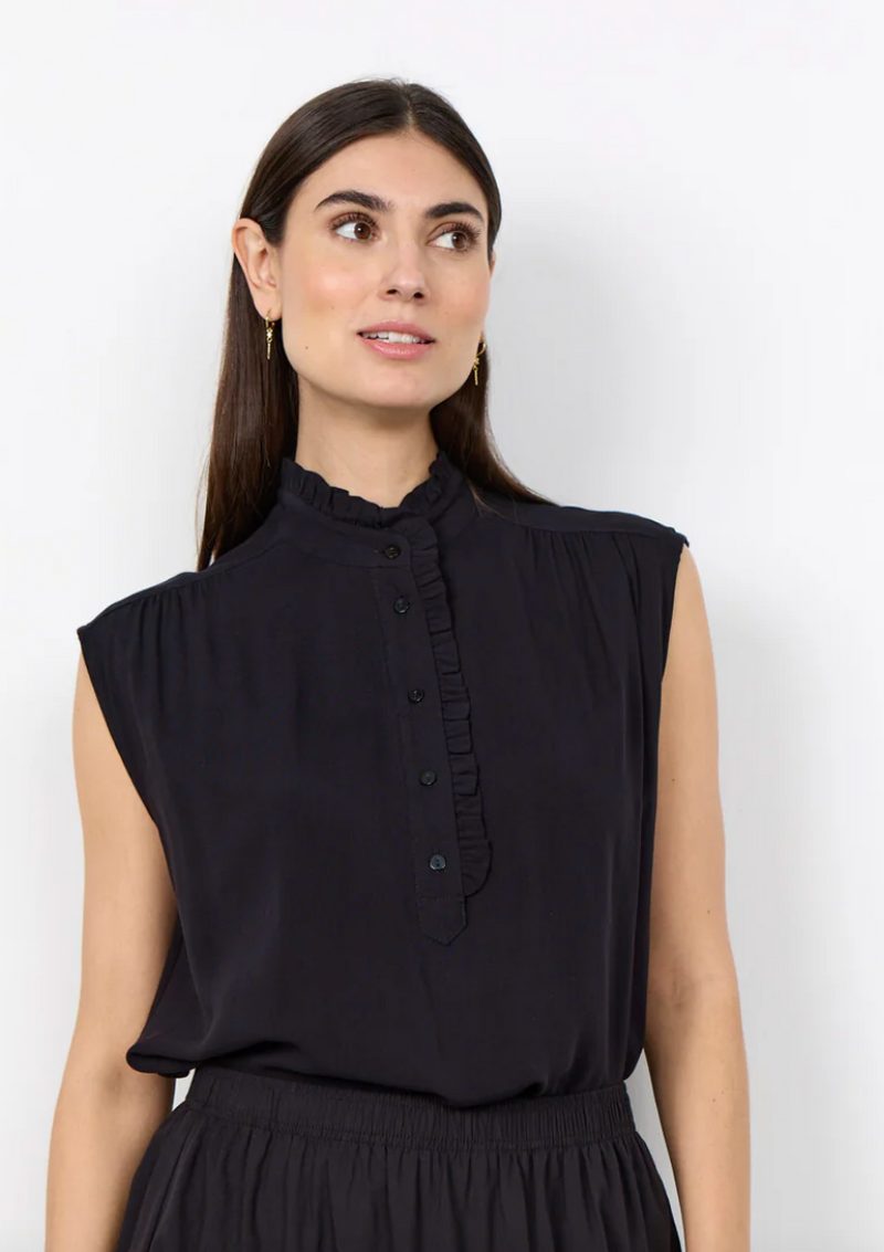 Soyaconcept Radia Sleevless Blouse Black