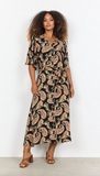 Soyaconcept Falisha Print Dress Black Combo