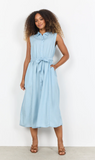 Soyaconcept Liv Denim Dress Light Blue Wash