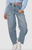 RD Style Milla Stretch Denim Pants Light Wash