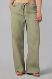 Lola Remy Cotton Pant Worn Sage