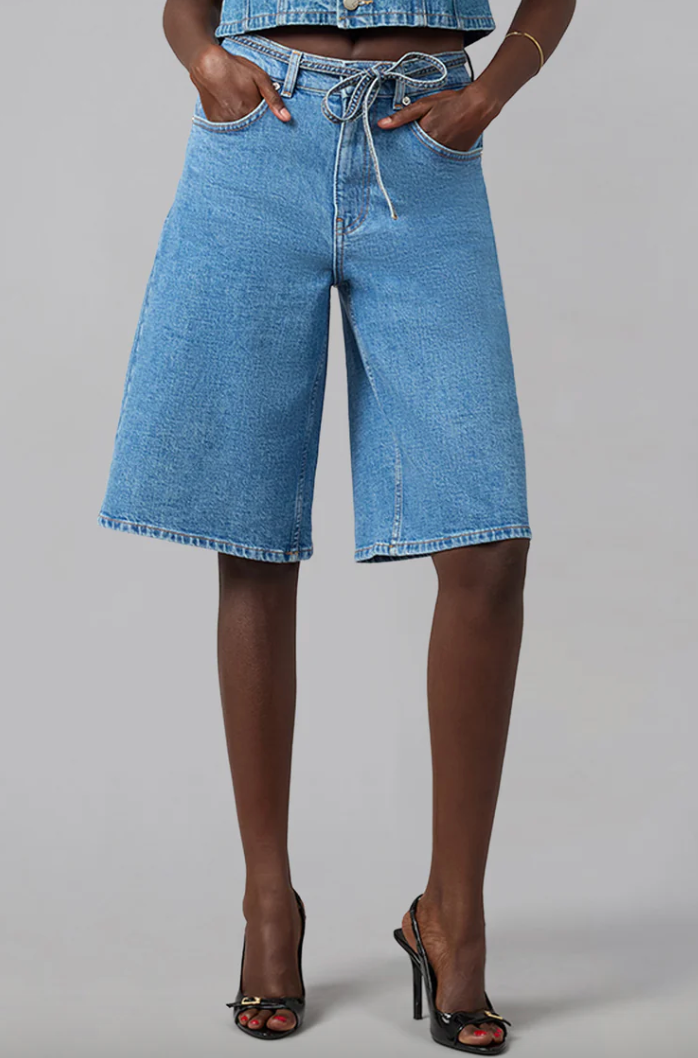 Lola Seville High Rise Gaucho Short Vintage Nostalgia