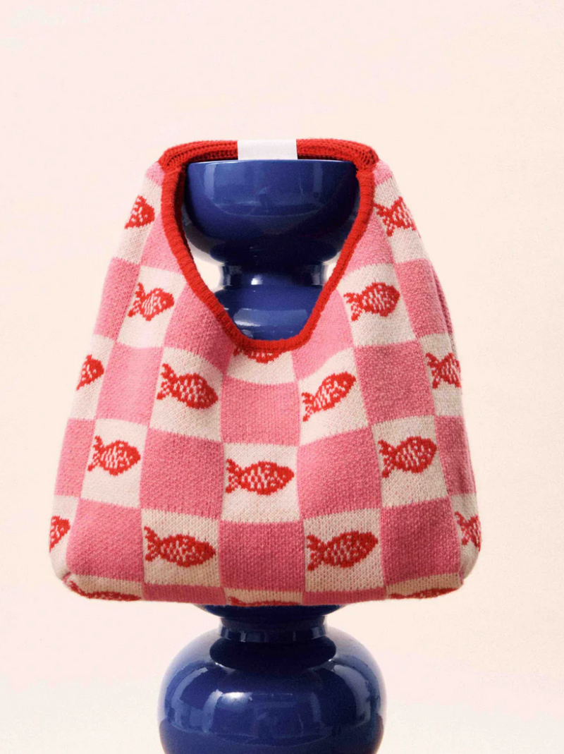 FRNCH Tulum Handbag In Rose