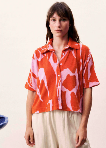 FRNCH Danubea Shirt Water Lily