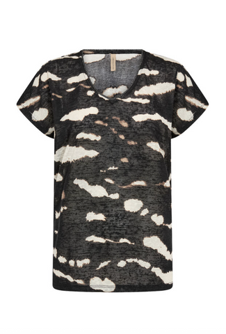 Soyaconcept Aretha Shirt Black Combo