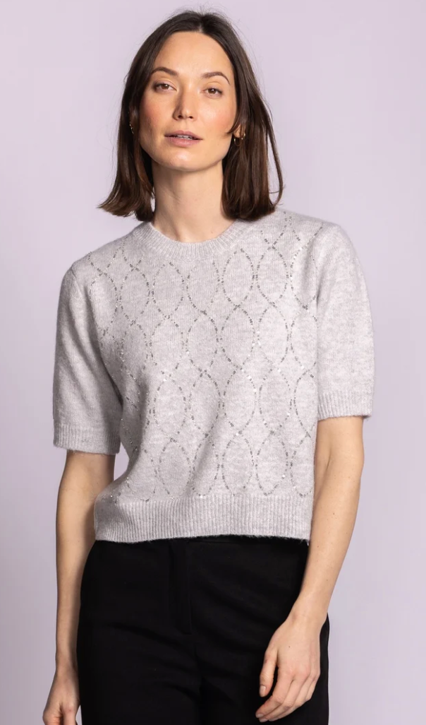 Pink Martini Esme Sweater Grey