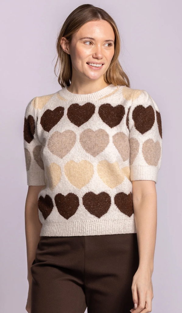 Pink Martini Moyo Sweater Beige