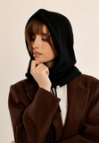 Molly Bracken Knit Hood Black