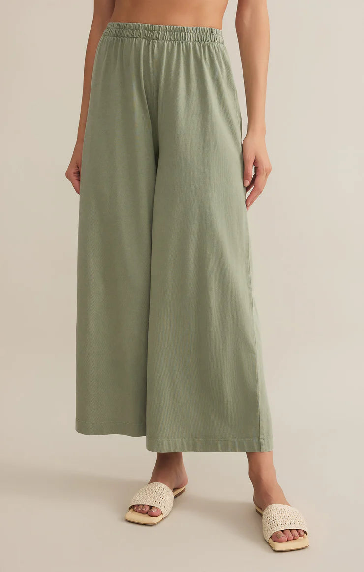 Z Supply Scout Jersey Slub Pant Avocado