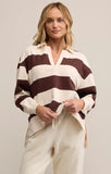 Z Supply Rugby Henley Sandalwood