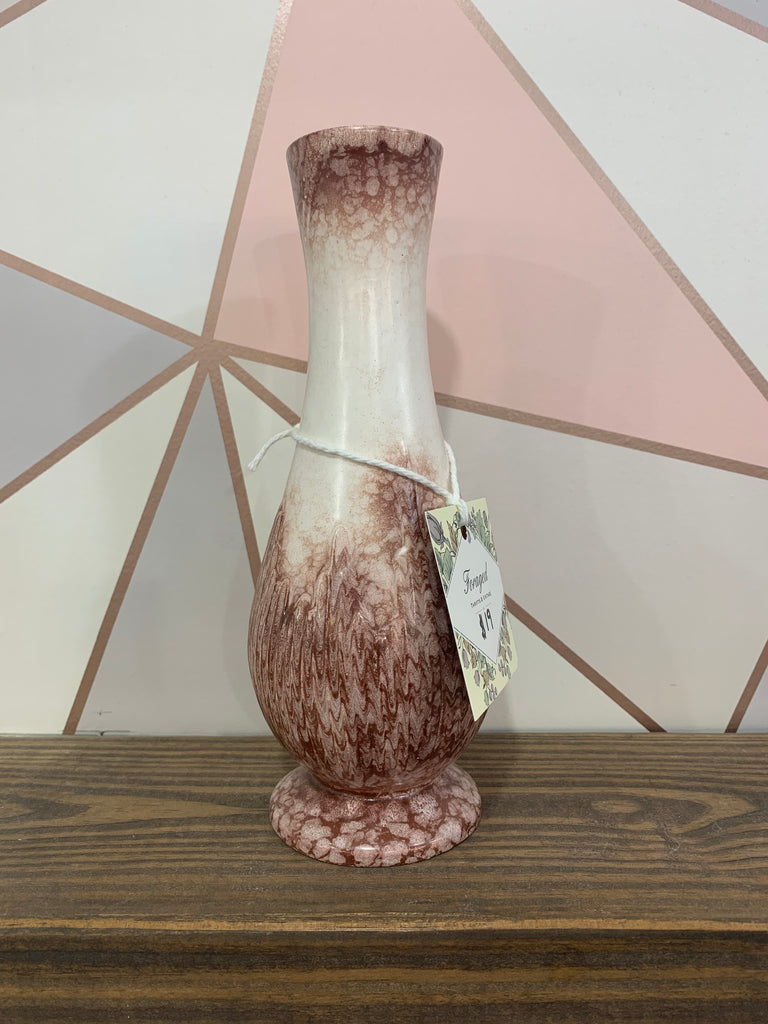 Foraged Thrifts Plum Vase
