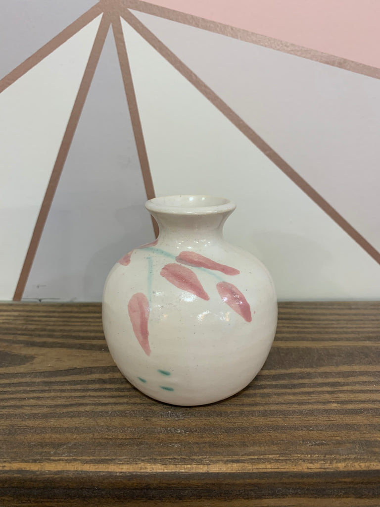 Foraged Thrifts Floral Bud Vase
